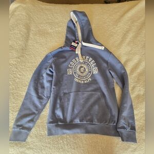 Brand New Courchevel Winter Hoodie. Winter Blue size M with tags, Made in France